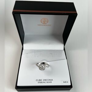 Giani Bernini Sterling Silver Ring with Cubic Zirconia